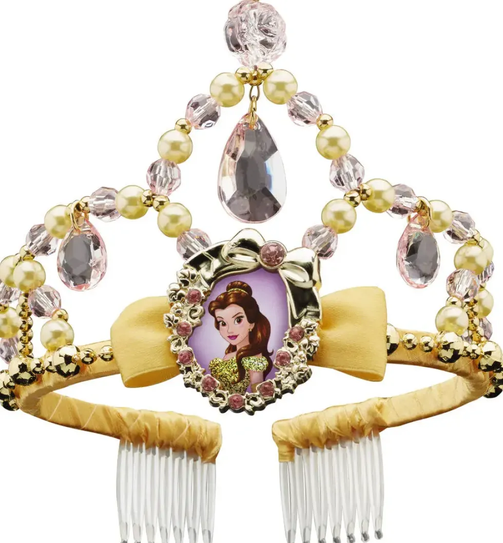 DISNEY PRINCESSES - BELLE - DEGUISEMENT TIARE