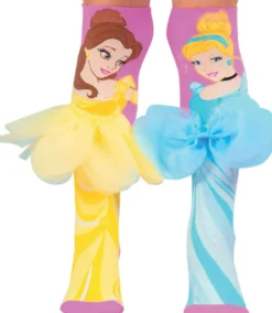 DISNEY PRINCESSES - CHAUSSETTES BELLE ET CENDRILLON