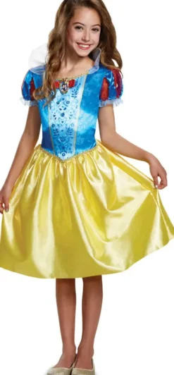 DISNEY PRINCESSES - DEGUISEMENT BLANCHE NEIGE TAILLE 7-8 ANS