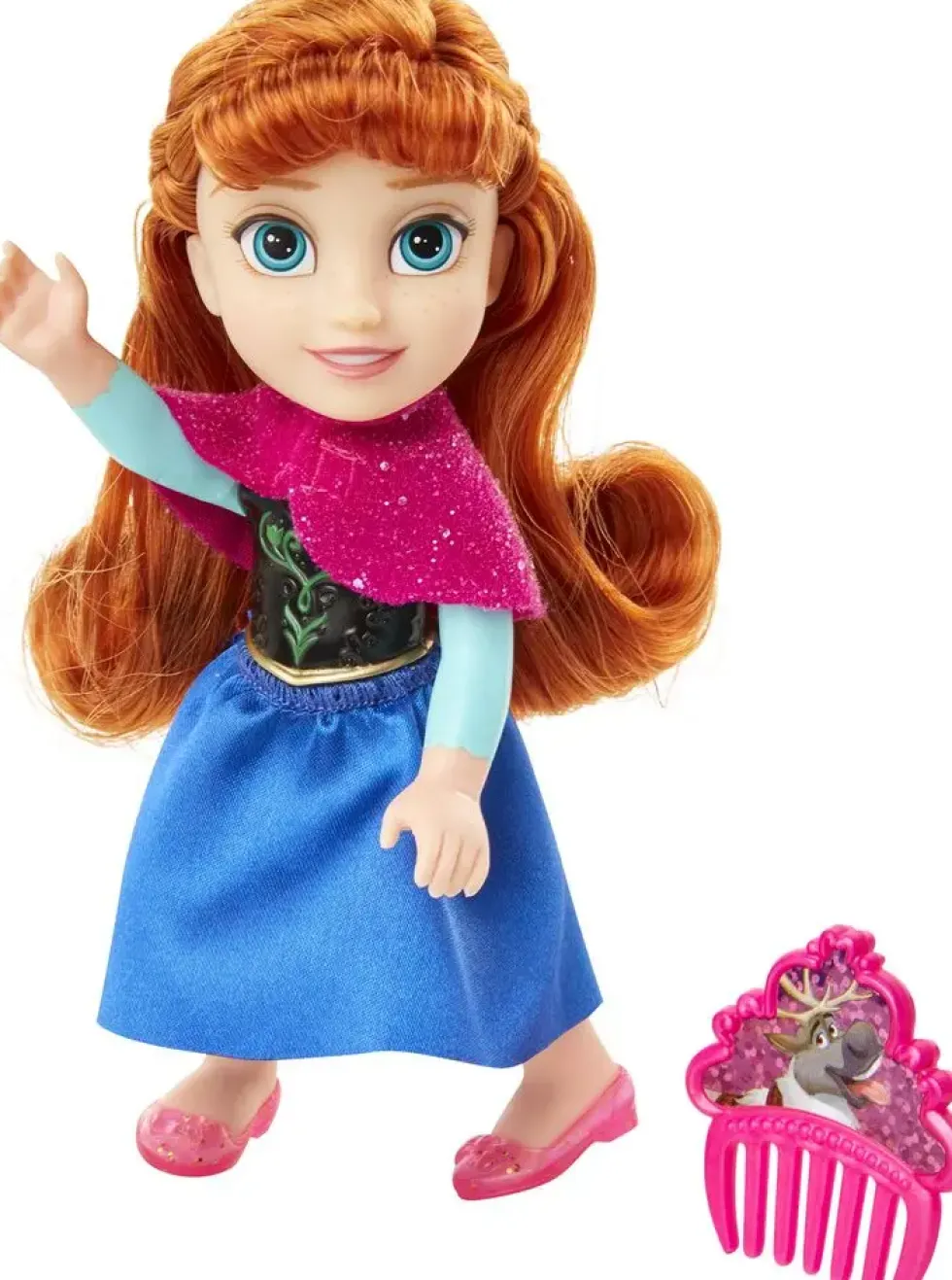 DISNEY PRINCESSES - POUPEE 15 CM ET PEIGNE