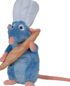 DISNEY RATATOUILLE - PELUCHE REMY TOQUE ET BAGUETTE 25 CM