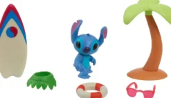DISNEY STITCH - COFFRET SURF, PALMIER ET FIGURINE