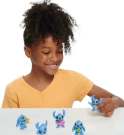 DISNEY STITCH - PACK 5 FIGURINES A COLLECTIONNER