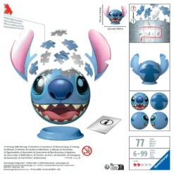 DISNEY STITCH - PUZZLE 3D BALL 72 PIECES