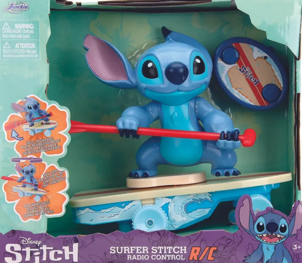 DISNEY - STITCH RADIOCOMMANDE SURFER