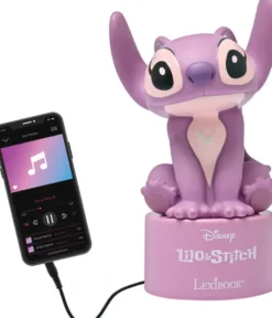 DISNEY STITCH - VEILLEUSE PERSONNAGE ANGEL AVEC ENCEINTE SANS FIL