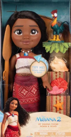 DISNEY VAIANA 2 - COFFRET POUPEE CHANTANTE VAIANA 38 CM