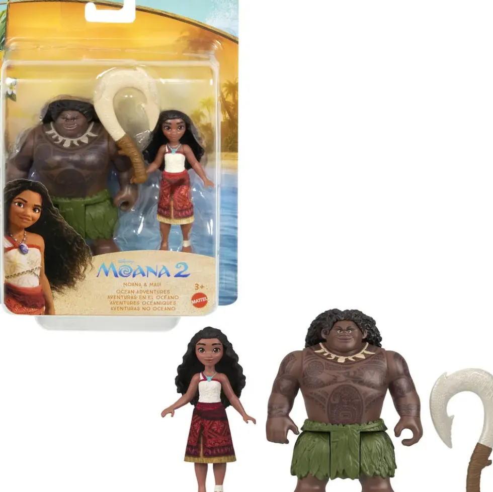 DISNEY VAIANA 2 - POUPEES VAIANA ET MAUI