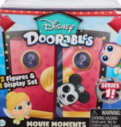 DOORABLES - MOMENT DE FILMS- 2 FIGURINES ET 1 SCENE