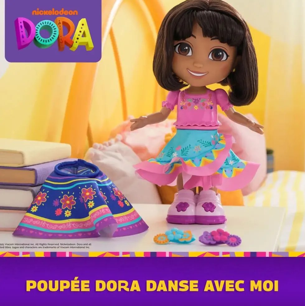 DORA L'EXPLORATRICE - POUPEE DANSE AVEC MOI DORA