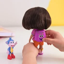DORA L'EXPLORATRICE - POUPEE DORA 15 CM + FIGURINE BABOUCHE DORA