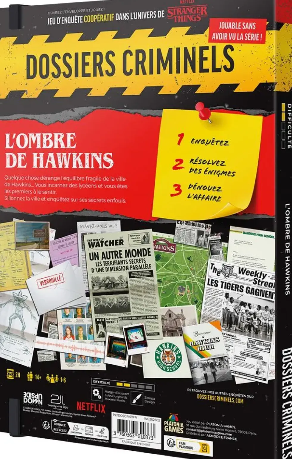DOSSIERS CRIMINELS : L'OMBRE DE HAWKINS