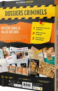 DOSSIERS CRIMINELS MYSTERE DANS LA VALLEE DES ROIS