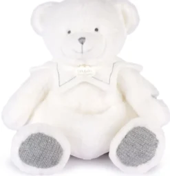 DOUDOU 25 ANS - OURS ARGENT PANTIN AVEC DOUDOU MOU