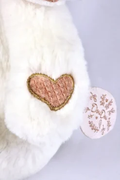 DOUDOU 25 ANS - OURS ROSE PANTIN AVEC DOUDOU MOU