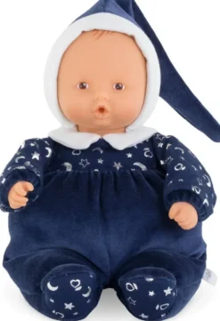 DOUDOU - BABIPOUCE NUIT ETOILEE -MON DOUDOUCOROLLE- 28CM
