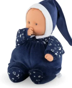 DOUDOU - BABIPOUCE NUIT ETOILEE -MON DOUDOUCOROLLE- 28CM