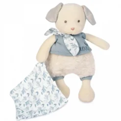 DOUDOU BOTANIC - PANTIN CHIEN PM AVEC DOUDOU BLEU