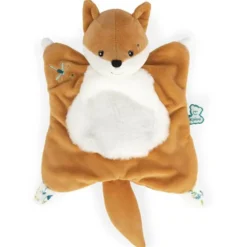 DOUDOU CARRE RENARD LEONARD 20 CM - FRIPONS