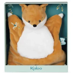 DOUDOU CARRE RENARD LEONARD 20 CM - FRIPONS
