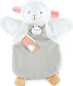 DOUDOU MARIONNETTE AGNEAU - 25 CM