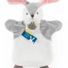 DOUDOU MARIONNETTE LAPIN - 25 CM