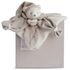 DOUDOU OURS GRIS COLLECTOR - J'AIME MON DOUDOU