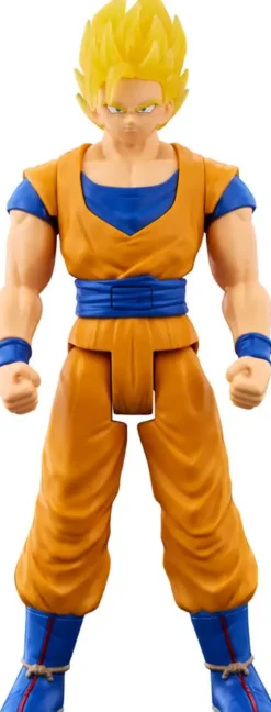DRAGON BALL - FIGURINE GEANTE SPARKING - SONS ET LUMIERE - SUPER SAIYAN 2 GOKU