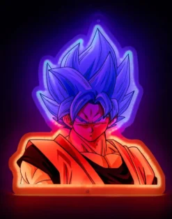 DRAGON BALL SUPER - GOKU STYLE NEON LAMPE MURALE LED