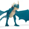 DRAGONS - PACK DRAGON ET VIKING 25 CM TEMPETE- FILM