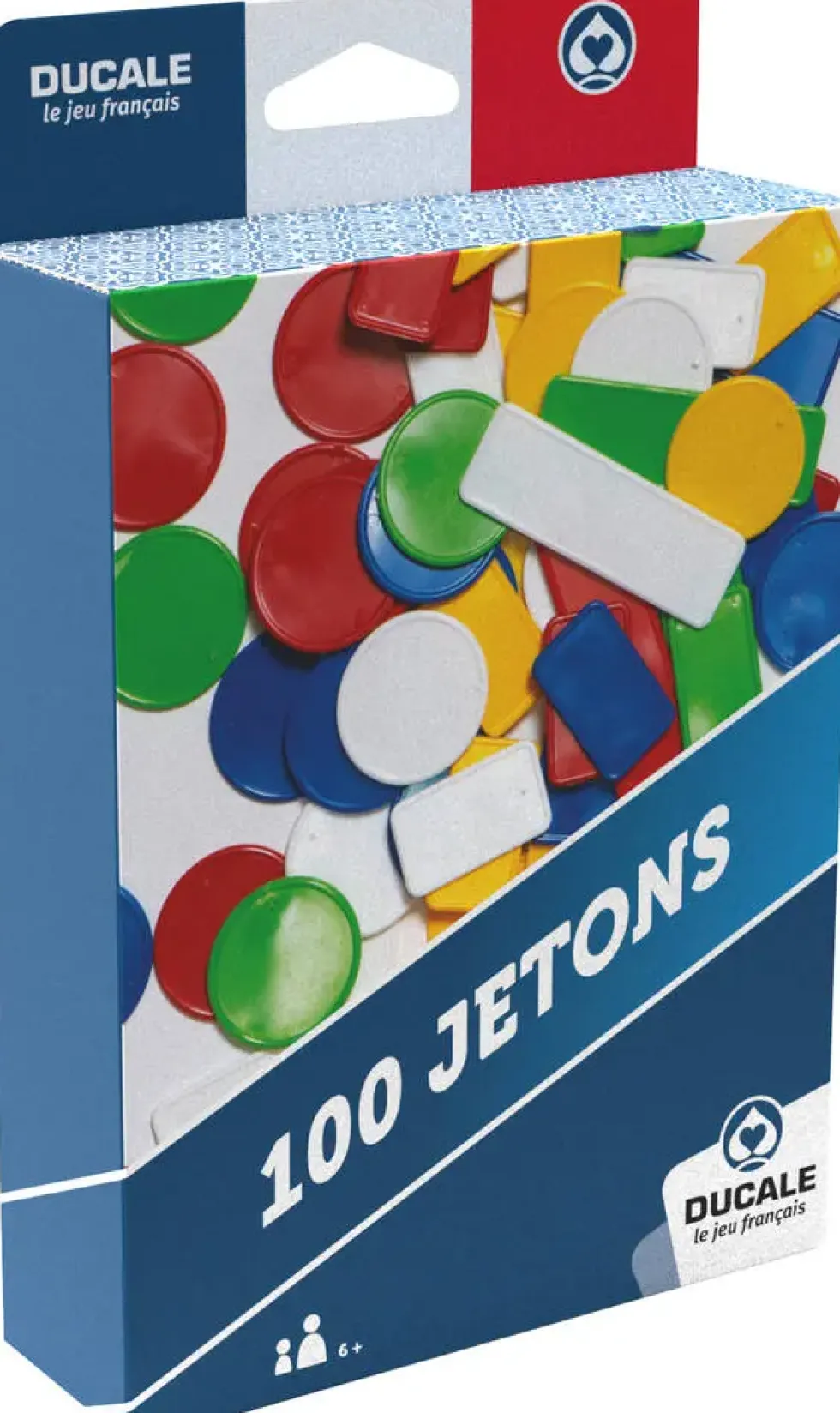 DUCALE - BOITE 100 JETONS -
