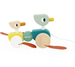 DUCK FAMILY A PROMENER - EN BOIS