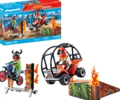 DUO DE CASCADEURS AVEC QUAD ET MOTO - 71808
