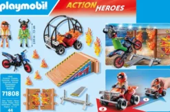 DUO DE CASCADEURS AVEC QUAD ET MOTO - 71808