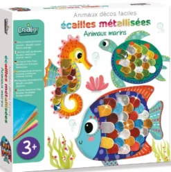 ECAILLES METALISEES - ANIMAUX MARINS
