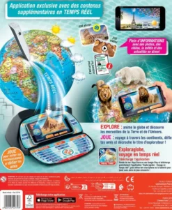 EDUCATION CLEMENTONI - EXPLORAGLOBE - VOYAGE EN TEMPS REEL