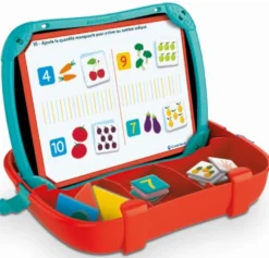 EDUCATION CLEMENTONI - MALLETTE MAGNETIQUE - NOMBRES ET FORMES