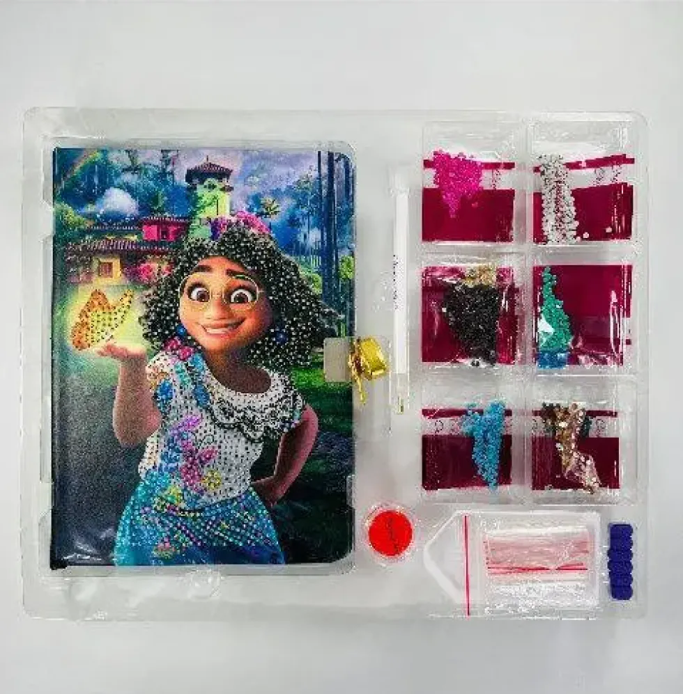 ENCANTO - CRYSTAL ART - COFFRET JOURNAL INTIME A DIAMANTER
