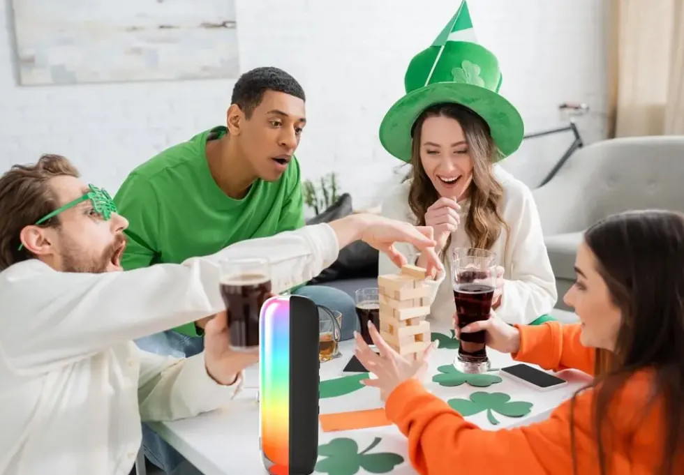 ENCEINTE BLUETOOTH SANS FIL A LED
