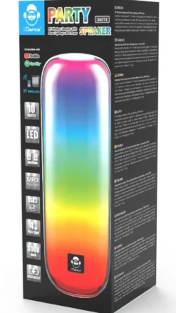 ENCEINTE BLUETOOTH SANS FIL A LED