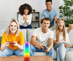 ENCEINTE BLUETOOTH SANS FIL A LED
