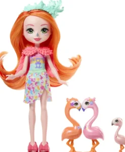 ENCHANTIMALS - FAMILLE FLORINDA FLAMANT
