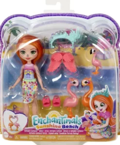 ENCHANTIMALS - FAMILLE FLORINDA FLAMANT