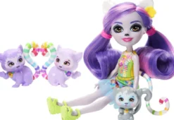 ENCHANTIMALS - FAMILLE LORINDA LEMUR
