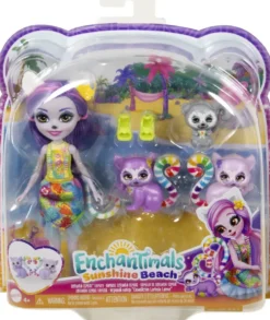 ENCHANTIMALS - FAMILLE LORINDA LEMUR