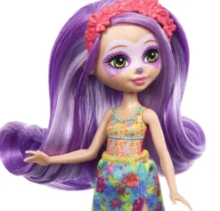 ENCHANTIMALS - POUPEE SABINDRA PARESSEUX ET HANG A SUNSHINE BEACH