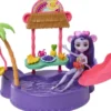 ENCHANTIMALS - SUNSHINE BEACH - COFFRET LA PLAGE DES SINGES