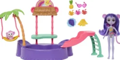 ENCHANTIMALS - SUNSHINE BEACH - COFFRET LA PLAGE DES SINGES