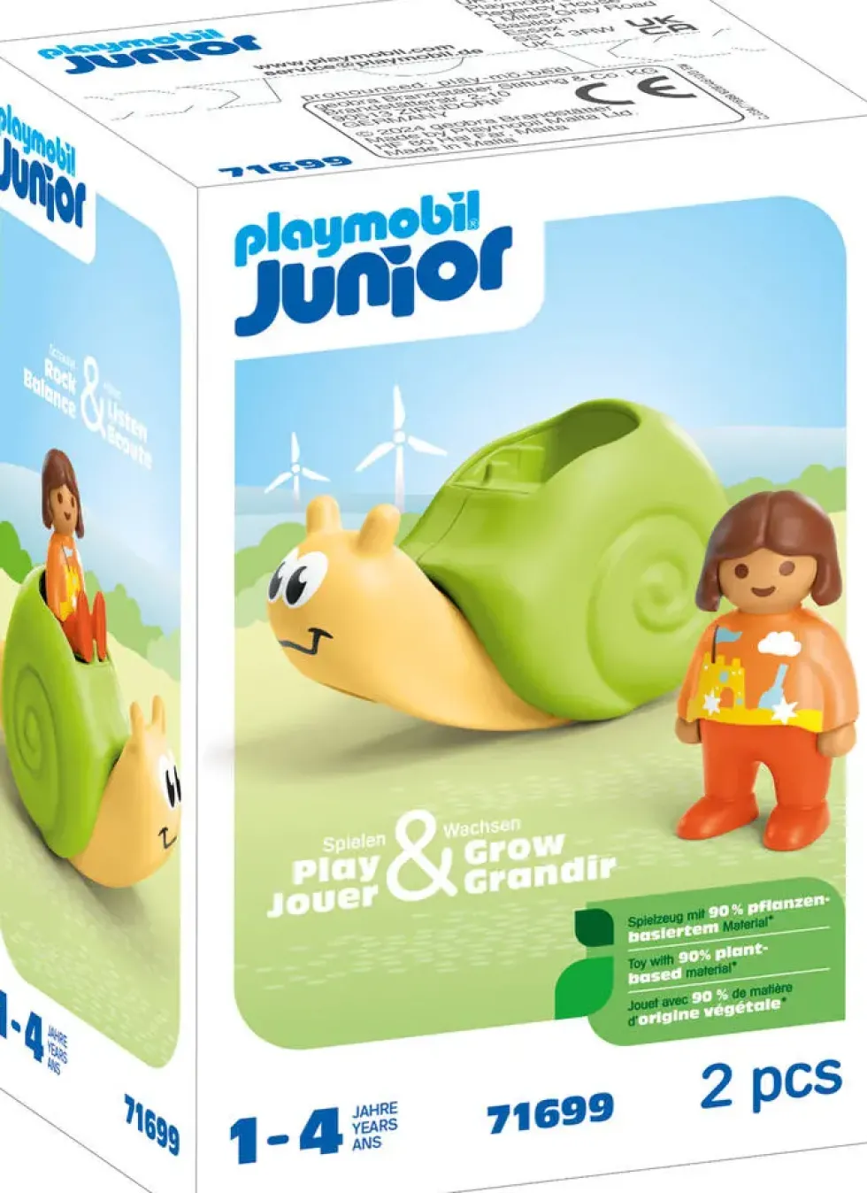 ENFANT AVEC ESCARGOT A BASCULE JUNIOR - 71699