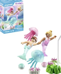 ENFANTS SIRENES MEDUSES ET COQUILLAGES - 71504